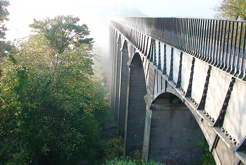 Llangollen-Kanal - Pontcysyllte Aquädukt