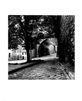 Blick aus der Grünen Straße zum Krummen Tor