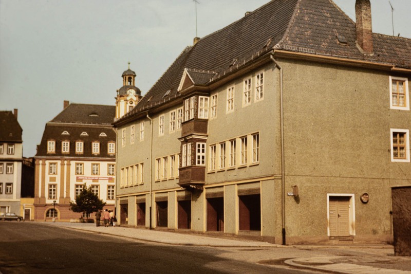 Wohnhaus mit Erker  in der Leipziger Straße (1986)