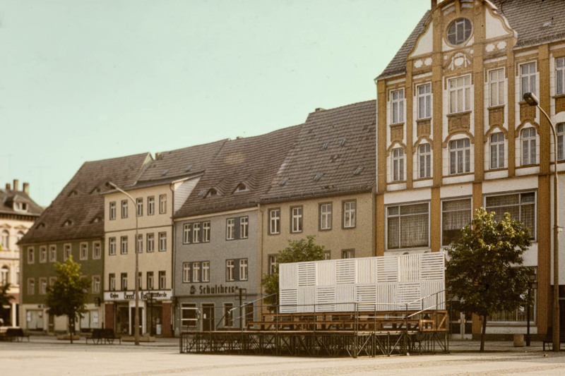 Marktplatz Häuserfront (1986)