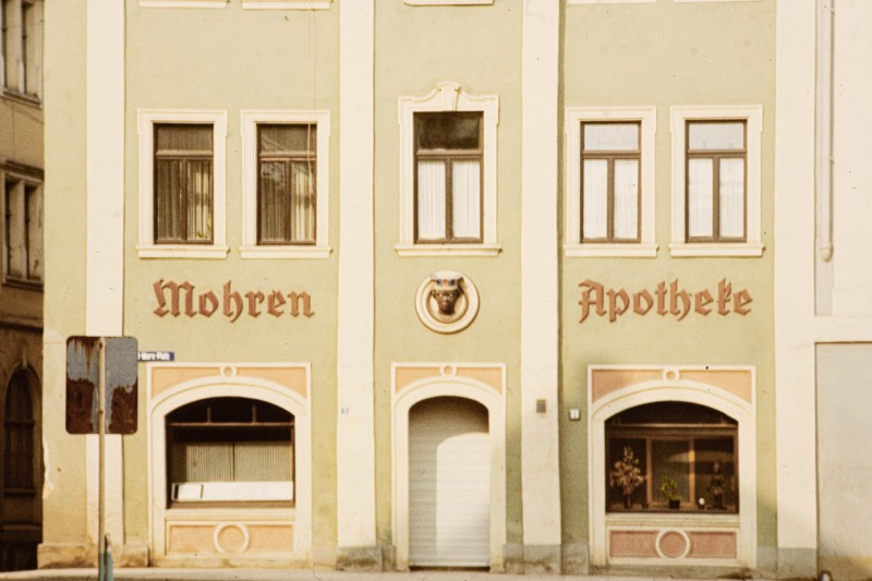 Mohrenapotheke, Marktplatz (1986)