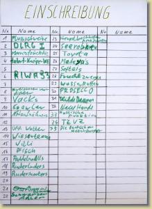 Wettkampf im Niedrigwasser der Ilm Wettkampf im Niedrigwasser der Ilm