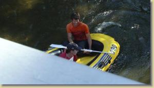 Wettkampf im Niedrigwasser der Ilm Wettkampf im Niedrigwasser der Ilm