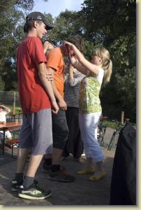 Wettkampf im Niedrigwasser der Ilm Wettkampf im Niedrigwasser der Ilm