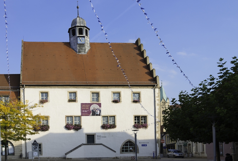 Rathaus Freiburg (Unstrut), Deutschland