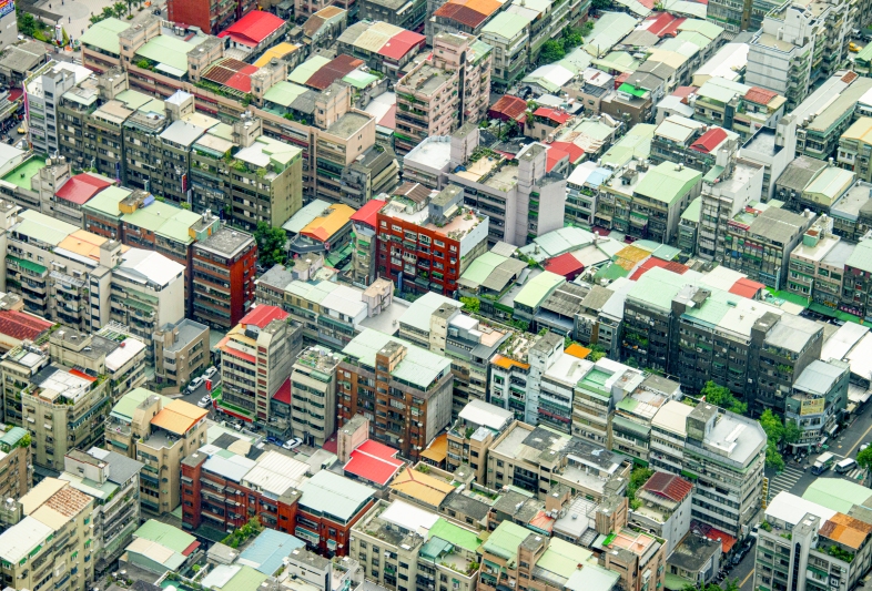 Blick vom Taipeh 1O1, Taiwan