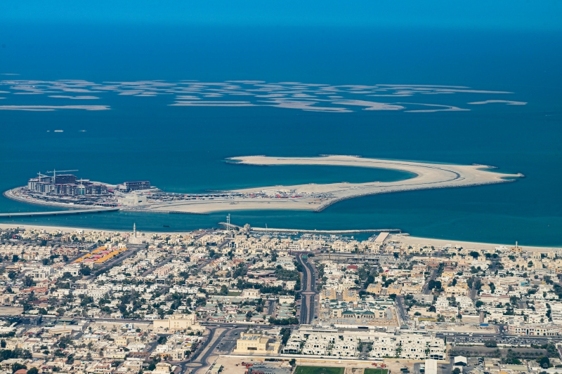Neues Land in Dubai entsteht, Vereingte Arabische Emirate