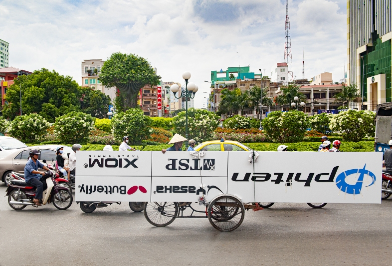 Ausliefertag in Hoh Chi Minh Stadt, Vietnam