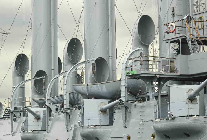 Panzerkreuzer Aurora, St. Petersburg, Russland