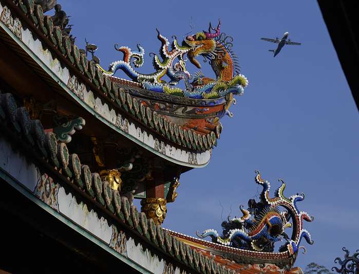 Alte und neue Drachen, Taipeh, Taiwan