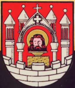 Deutschland-Merseburg-Mersburger-Wappen-A335-B