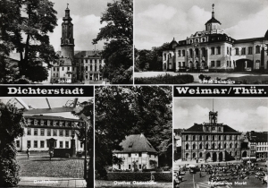 Schloß, Schloß Belvedere, Goethehaus, Goethe Gartenhaus, Rathaus am Markt