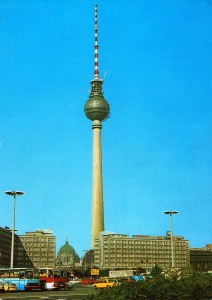 Blick zum Fernsehturm