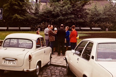 Stadtführergruppe trifft sich an der Hölle (1976)