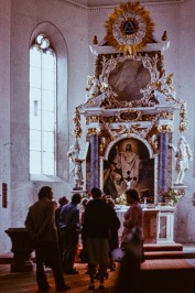 Kirche - Schiff - Altar mit Fachgruppe Stadtführer (1976)