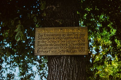 Gustav Adolf Gedenkstätte - Tafel (1976)