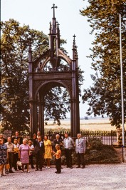 Gustav Adolf Gedenkstätte - Stein mit Fachgruppe (1976)
