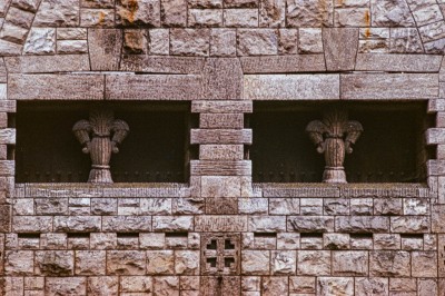 Gustav Adolf Gedenkstätte - Kirche - Detail (1976)
