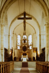 Dom - Chor - Vierung - Blick zum Hochaltar (1989) Dom - Chor - Vierung - Blick zum Hochaltar (1989)