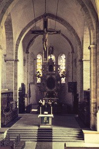 Dom - Chor - Vierung - Blick zum Hochaltar (1960) Dom - Chor - Vierung - Blick zum Hochaltar (1960)