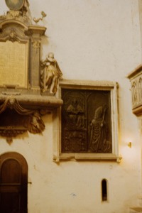 Dom - Bischofskapelle - Epitaph Bischof Tilo von Trotha (1989) Dom - Bischofskapelle - Epitaph Bischof Tilo von Trotha (1989)
