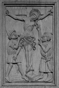 Dom - Chorgestühl - Süd - Detailansicht - Mannaregen (1975) Dom - Chorgestühl - Süd - Detailansicht - Mannaregen (1975)