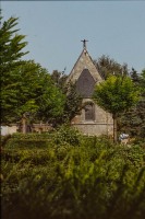 Altenburger Kirche St. Viti - Friedhofskapelle - von der Südseite (1981)