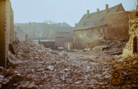 Apothekergasse Blick zur Burgstr. Trümmer (1976)
