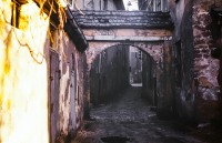 Apothekergasse von West nach Ost (1976)