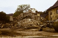 Apothekergasse Abriss Haus der ehemaligen Synagoge (1976)