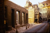 Burgstraße vor Abbruch Nord nach Süd (1976) Burgstraße vor Abbruch Nord nach Süd (1976)