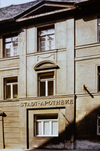 Burgstraße Stadtapotheke (1977)