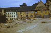 Burgstraße Blick zur Apotheke (1978) Burgstraße Blick zur Apotheke (1978)