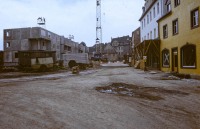 Burgstraße Neubau - Süd nach Nord (1978) Burgstraße Neubau - Süd nach Nord (1978)