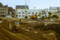 Burgstraße Neubau - West nach Ost (1978) Burgstraße Neubau - West nach Ost (1978)
