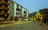 Burgstraße fertiggestellter Neubau - Süd nach Nord (1978)