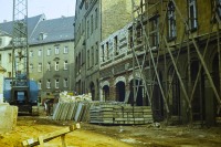 Burgstraße (Ostseite) TK - Lücke - westlicher Eingang (1978) Burgstraße (Ostseite) TK - Lücke - westlicher Eingang (1978)