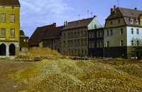 Burgstraße (Ostseite) TK - Lückenbau von Süd nach Nord (1978)