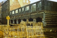 östliche Burgstraße fertige Häuser Nähe Stadtkirche (1978) östliche Burgstraße fertige Häuser Nähe Stadtkirche (1978)