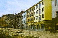 östliche Burgstraße fertige Häuser Nähe Stadtkirche (1978)