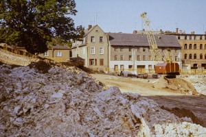 Nordseite Kleine Ritterstraße Ausgang Große Ritterstraße (1989)