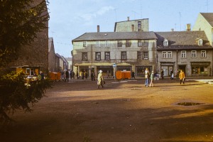 Karl - Liebknecht - Straße-von Ost nach West-Ecke Große Ritterstraße (1977)