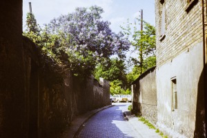 Eingang Große Ritterstraße von Gotthardtstraße (1985)