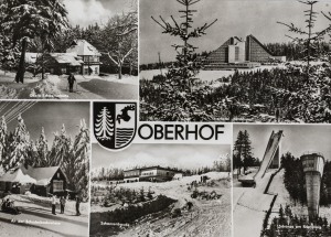 Obere Schweizerhütte, Schuderbachswiese,  , Interhotel panorama, Schanzenbaude, Schanze am Rennsteig