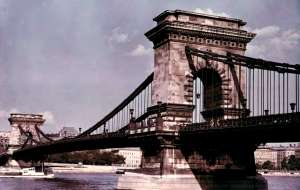 VR-Ungarn-Budapest-Budapest-Kettenbruecke-1976-J105-B VR-Ungarn-Budapest-Budapest-Kettenbruecke-1976-J105-B