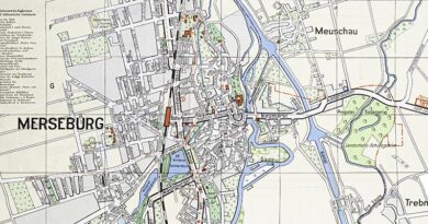 1930 Plan Der Stadt Merseburg Mit Stra enverzeichnis Zoep entertainment