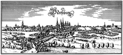 Sammlung alter Postkarten von Merseburg