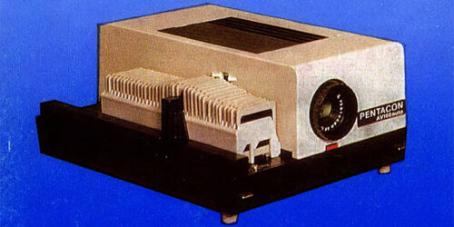 1979 - Bedienungsanleitung für den Diaprojektor PENTACON AV100 auto