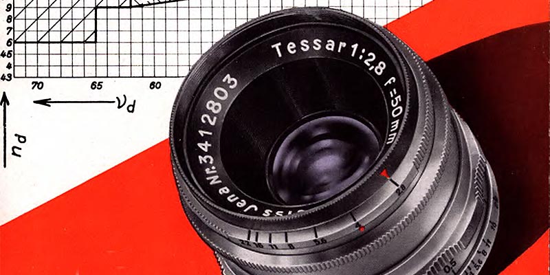 1958-Carl Zeiss Jena-The New Tessar 50mm