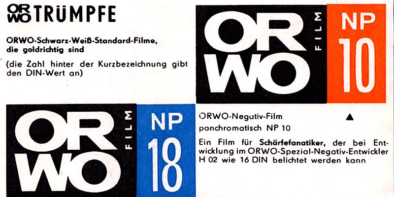 1963-ORWO Film - Ein Zeugnis schöpferischer Tradition